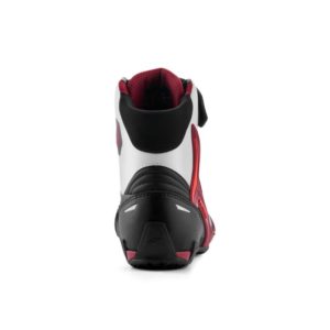 Botas Alpinestars FASTER-4 BLACK WHITE DARK RED