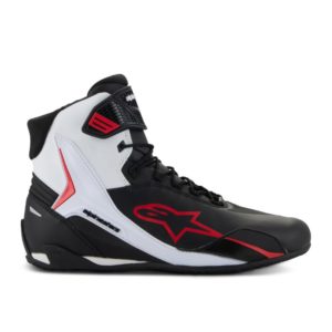 Botas Alpinestars FASTER-4 BLACK WHITE RED