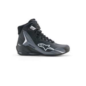 Botas Alpinestars FASTER-4 DRYSTAR BLACK COOL GRAY WHITE