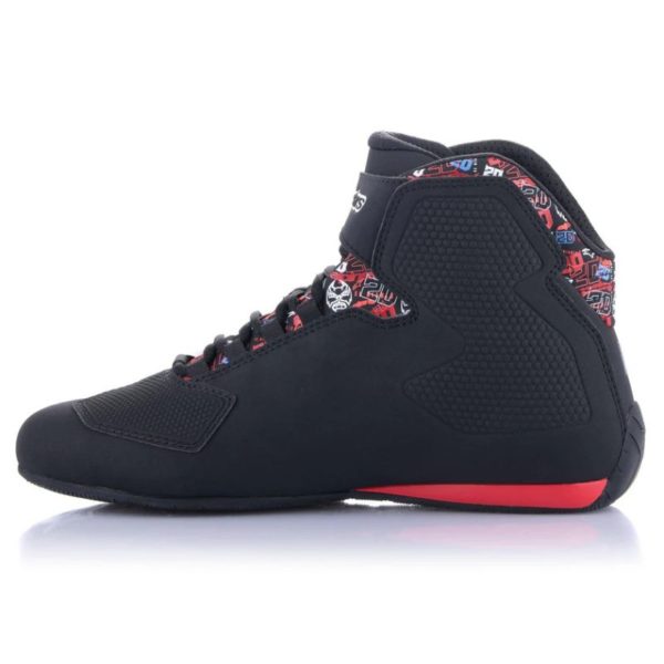 Botas Alpinestars FQ20 SEKTOR BLACK BRIGHT RED