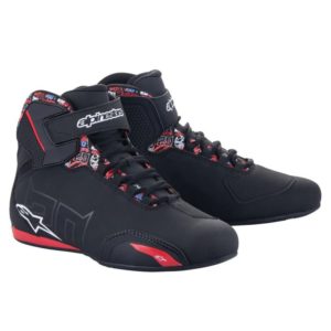 Botas Alpinestars FQ20 SEKTOR BLACK BRIGHT RED