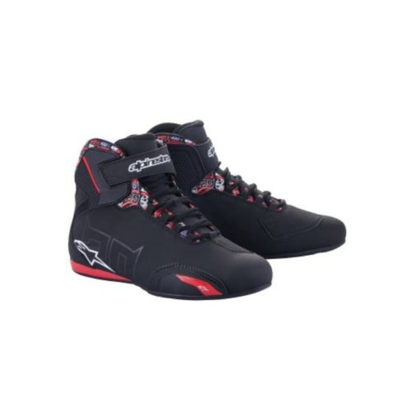 Botas Alpinestars FQ20 SEKTOR BLACK BRIGHT RED