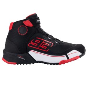 Botas Alpinestars MM93 CR-X Drystar® Negro Rojo Blanco
