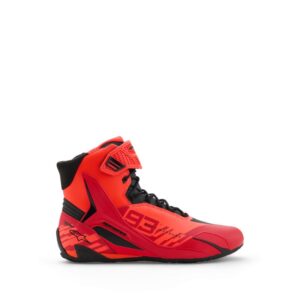 Botas Alpinestars MM93 Faster-4 Red Fluo Bright Red Black