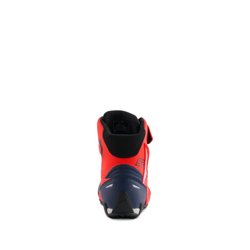 Botas Alpinestars MM93 Faster-4 Red Fluo Dark Blue