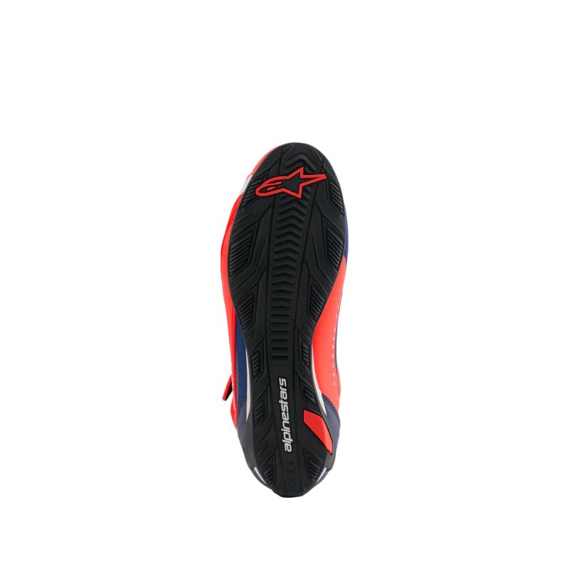 Botas Alpinestars MM93 Faster-4 Red Fluo Dark Blue