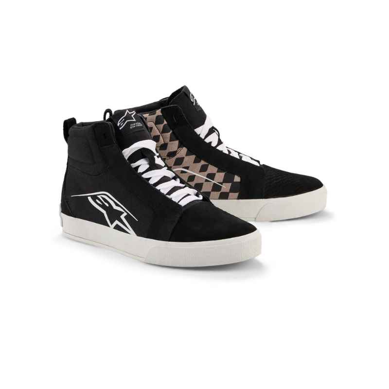 Botas Alpinestars RIDE-63 CANVAS BLACK COOL GRAY CHESS