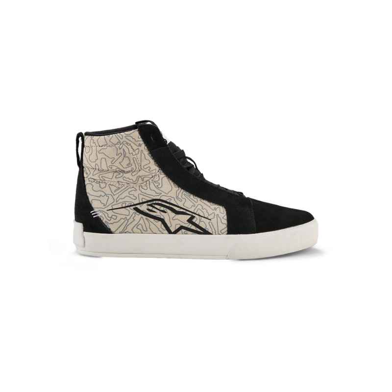 Botas Alpinestars RIDE-63 CANVAS BLACK COOL GRAY WHITE