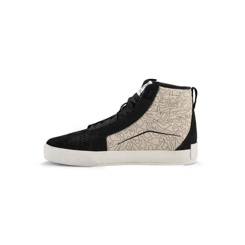 Botas Alpinestars RIDE-63 CANVAS BLACK COOL GRAY WHITE