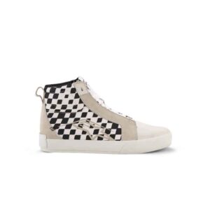 Botas Alpinestars RIDE-63 CANVAS WHITE BLACK CHESS