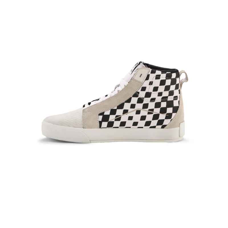 Botas Alpinestars RIDE-63 CANVAS WHITE BLACK CHESS
