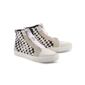 Botas Alpinestars RIDE-63 CANVAS WHITE BLACK CHESS