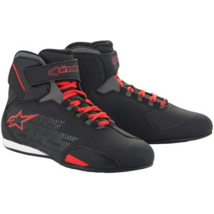 Botas Alpinestars SEKTOR BLACK BRIGHT RED