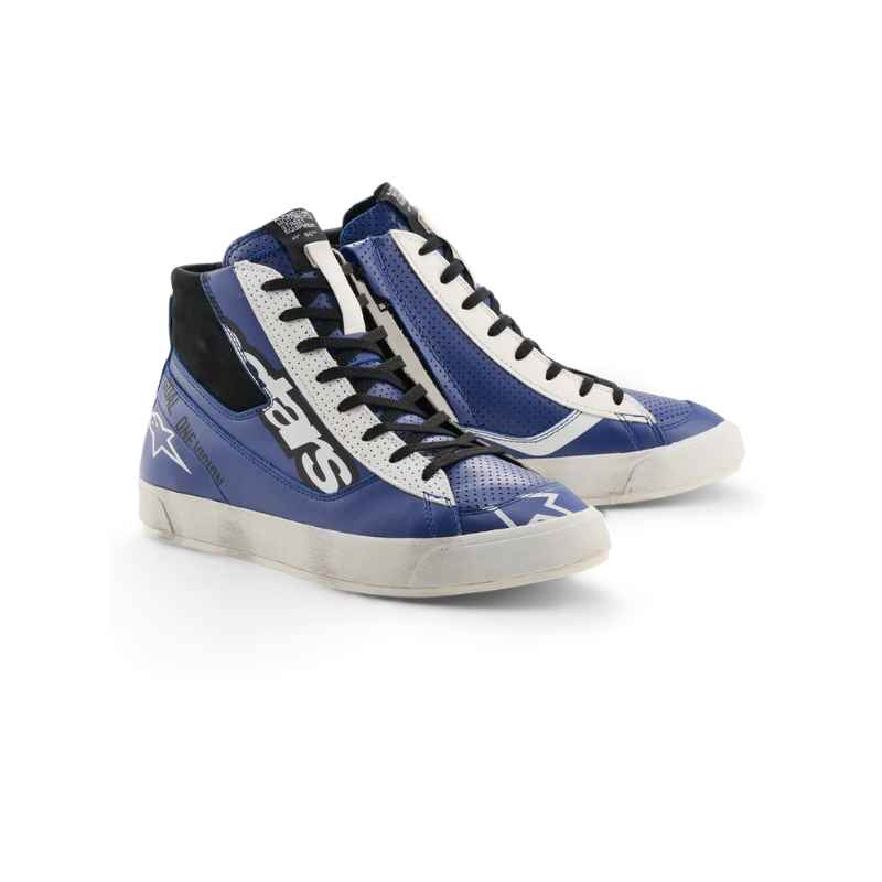 Botas Alpinestars STATED FLAIR BRIGHT BLUE WHITE BLACK