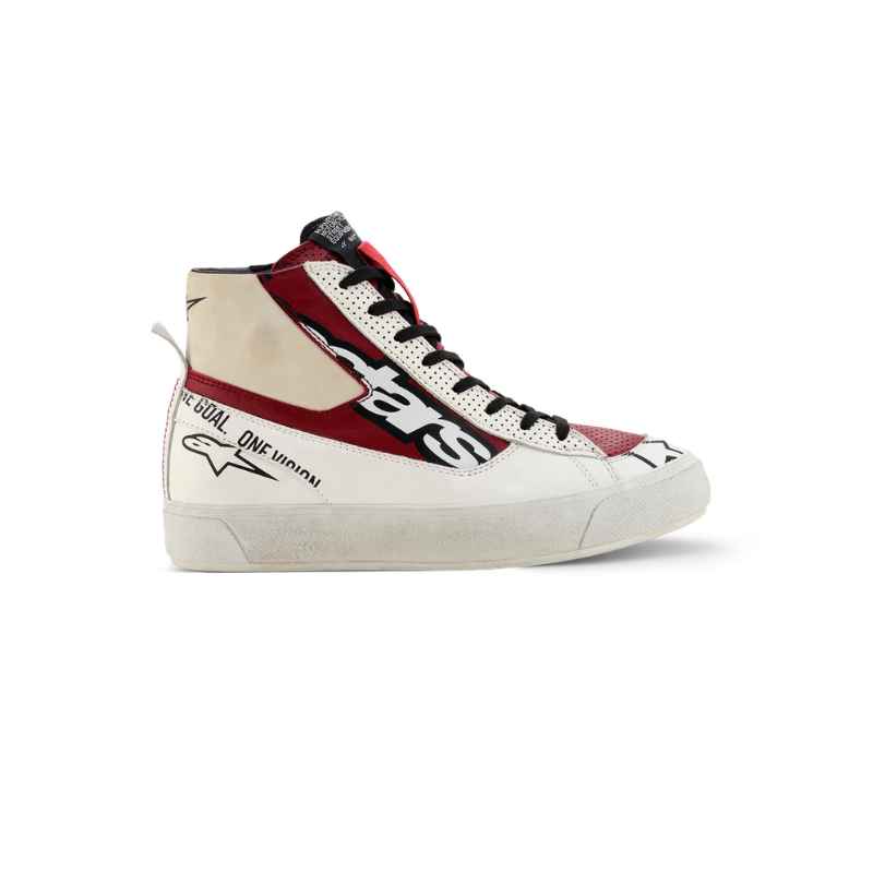 Botas Alpinestars STELLA STATED FLAIR WHITE RIO RED
