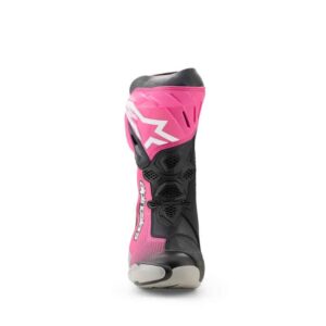 Botas Alpinestars SUPERTECH R BLACK MAGENTA WHITE YELLOW