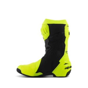 Botas Alpinestars SUPERTECH R BLACK MAGENTA WHITE YELLOW