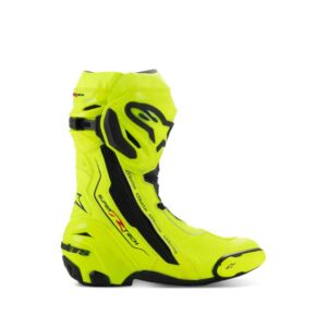 Botas Alpinestars SUPERTECH R BLACK MAGENTA WHITE YELLOW