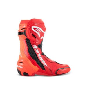 Botas Alpinestars SUPERTECH R BRIGHT RED RED FLUO