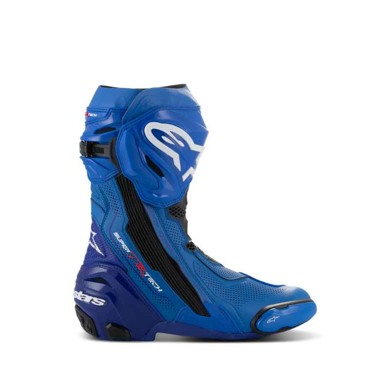 Botas Alpinestars SUPERTECH R VENTED BLUE BLACK