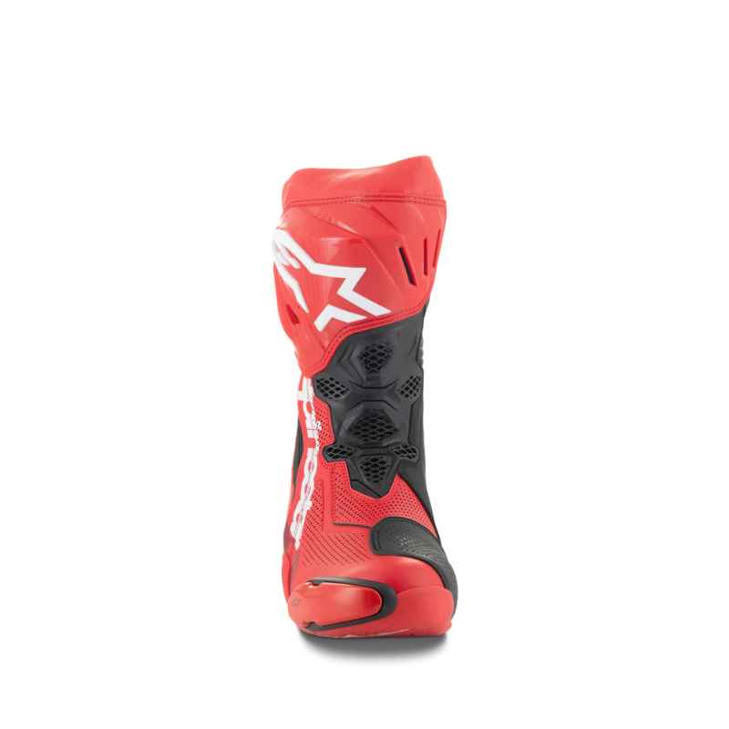 Botas Alpinestars SUPERTECH R VENTED BRIGHT RED RED FLUO