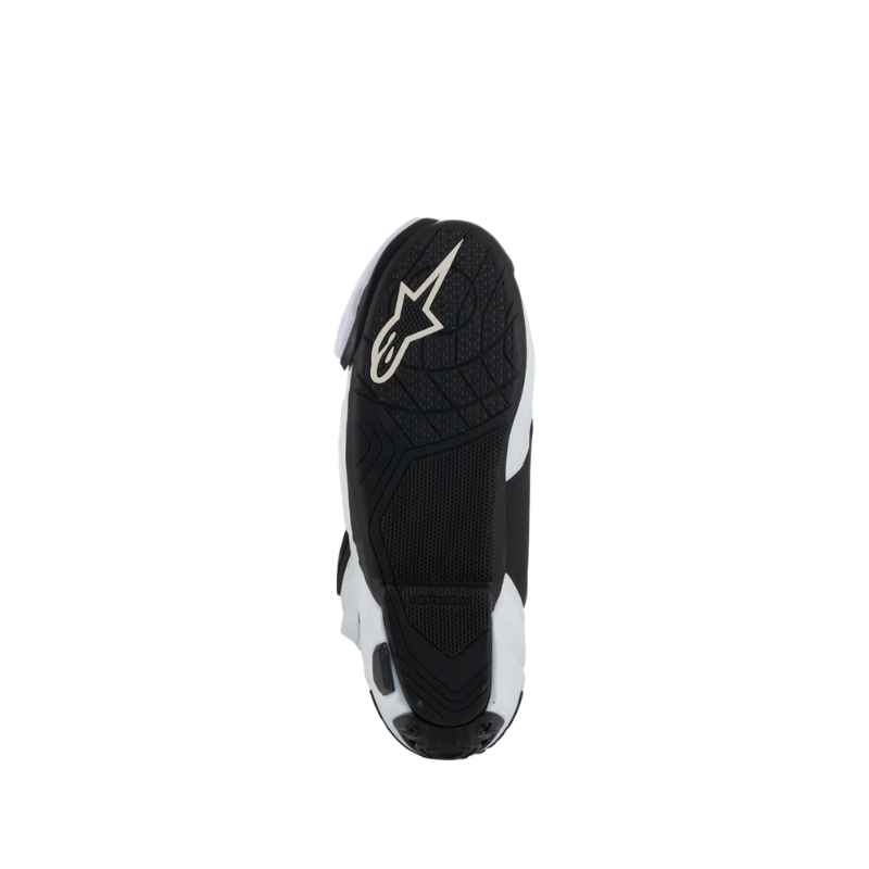 Botas Alpinestars SUPERTECH R VENTED WHITE MID GRAY BLACK