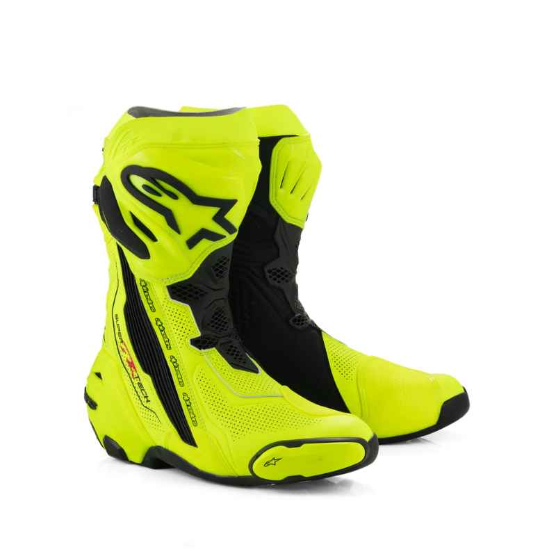 Botas Alpinestars SUPERTECH R VENTED YELLOW FLUO BLACK
