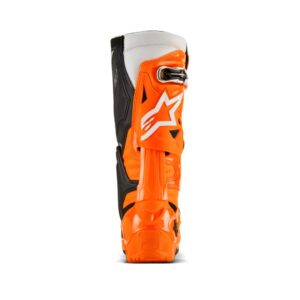 Botas Alpinestars TECH 10 ENDURO ORANGE FLUO BLACK WHITE