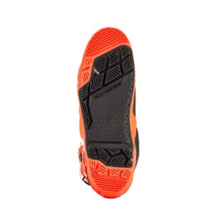 Botas Alpinestars TECH 10 ENDURO ORANGE FLUO BLACK WHITE