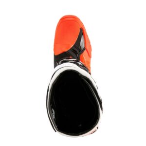 Botas Alpinestars TECH 10 ENDURO ORANGE FLUO BLACK WHITE