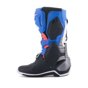 Botas Alpinestars TECH 10 SUPERVENTED BLACK ENAMEL BLUE PURPLE WHITE
