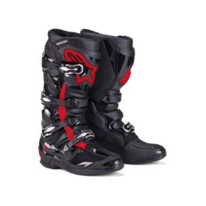 Botas Alpinestars TECH 7 BLACK RED FLUO