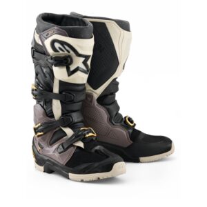 Botas Alpinestars TECH 7 ENDURO DRYSTAR BLACK DARK GRAY GOLD
