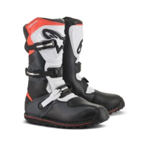 Botas Alpinestars TECH T BLACK GRAY RED FLUO