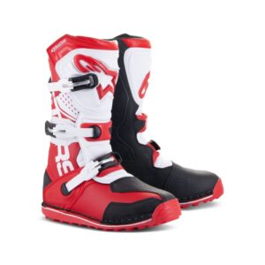 Botas Alpinestars TECH T BRIGHT RED BLACK WHITE