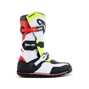 Botas Alpinestars TECH T WHITE RED YELLOW FLUO BLACK