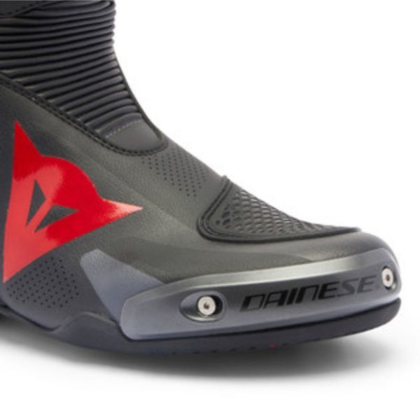 Botas Dainese AXIAL 2 AIR BLACK BLACK RED-FLUOR