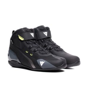 Botas Dainese HERIAN D-WP  BLACK WHITE YELLOW-FLUO