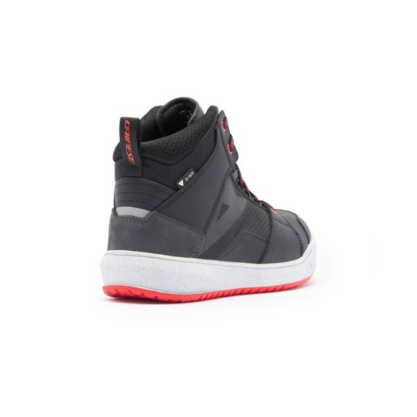 Botas Dainese SUBURB D-WP NEGRO BLANCO ROJO-LAVA