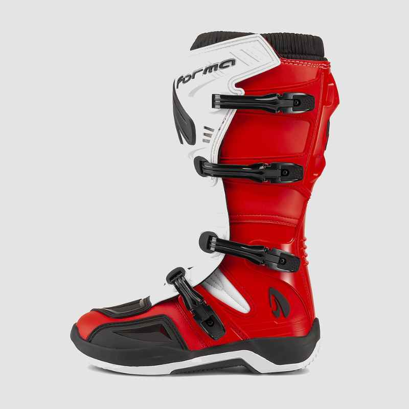 BOTAS FORMA TRACTION RED WHITE BLACK