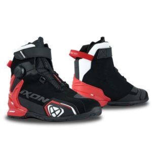 Botas IXON BULL 2 WP BLACK WHITE RED
