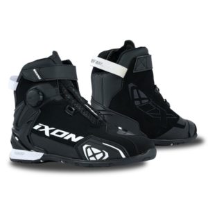 Botas IXON BULL 2 WP LADY BLACK WHITE
