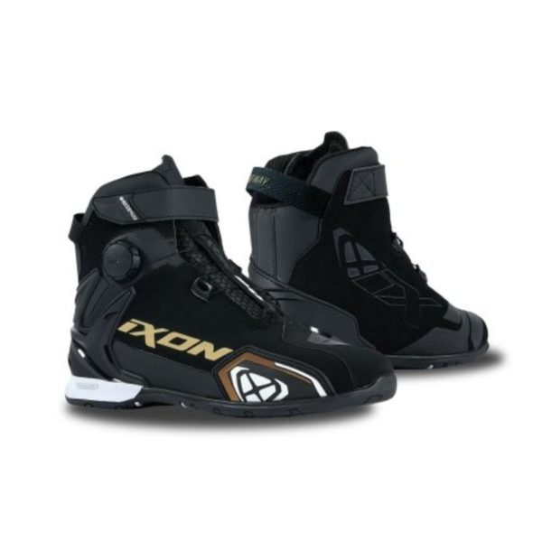 Botas IXON BULL 2 WP LADY BLACK WHITE GOLD