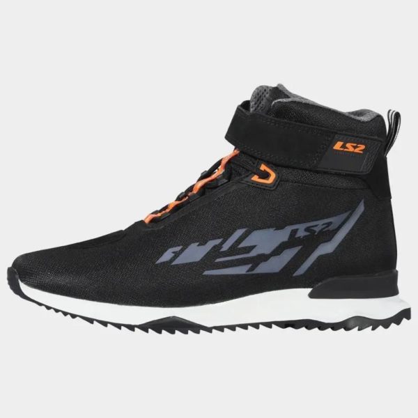 BOTAS LS2 ACRUX BLACK ORANGE H-V