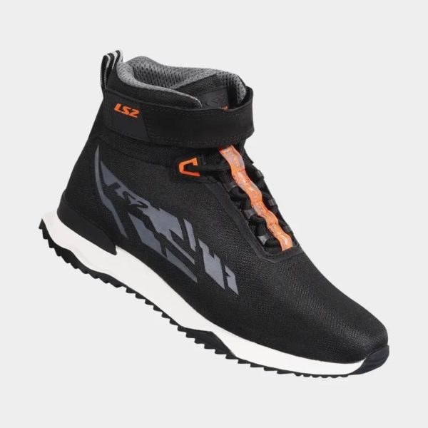 BOTAS LS2 ACRUX BLACK ORANGE H-V