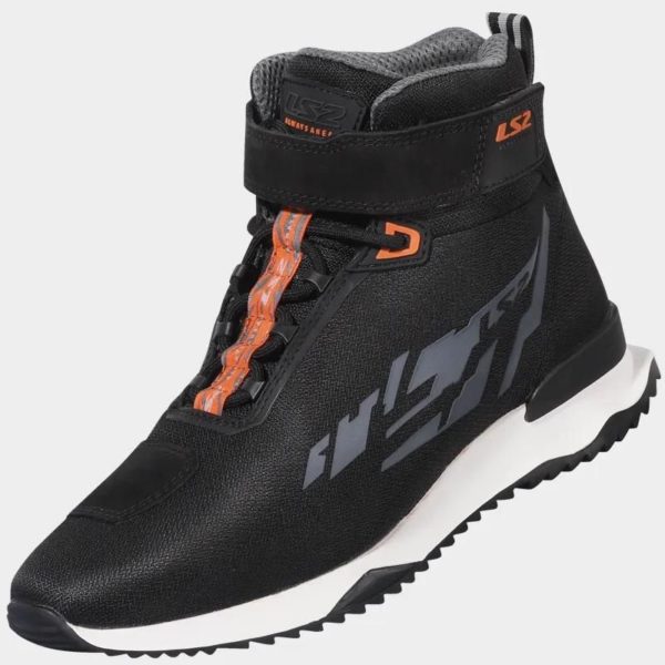 BOTAS LS2 ACRUX BLACK ORANGE H-V