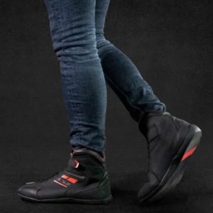 BOTAS LS2 GARRA BLACK RED