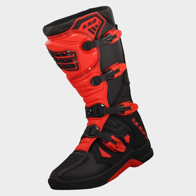 BOTAS LS2 RAPTOR MAN BLACK RED