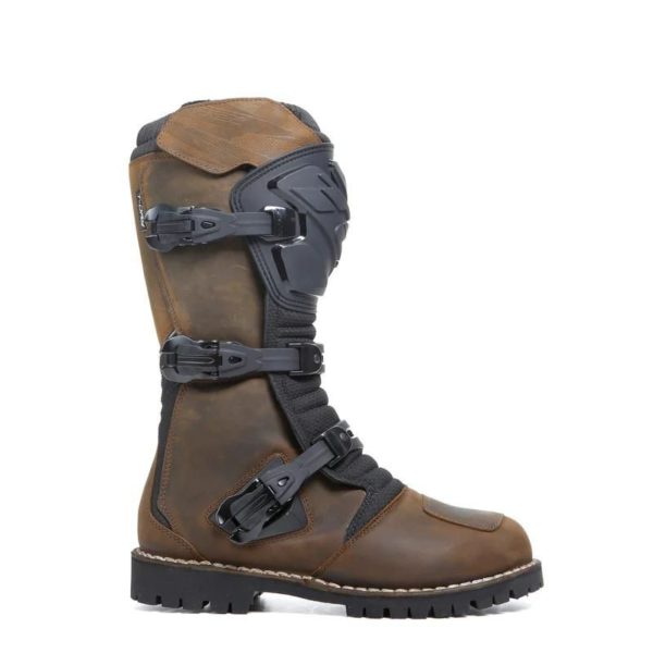 Botas Moto TCX DRIFTER WP Marron Negra