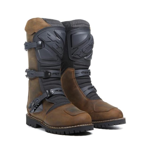 Botas Moto TCX DRIFTER WP Marron Negra